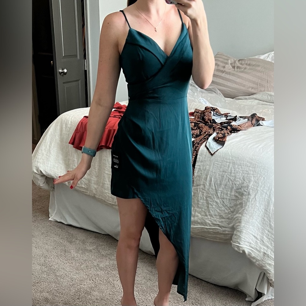 Emerald Green Cocktail Dress